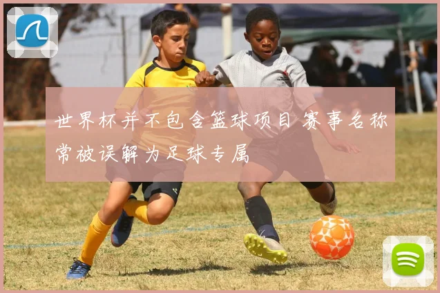 世界杯并不包含篮球项目 赛事名称常被误解为足球专属